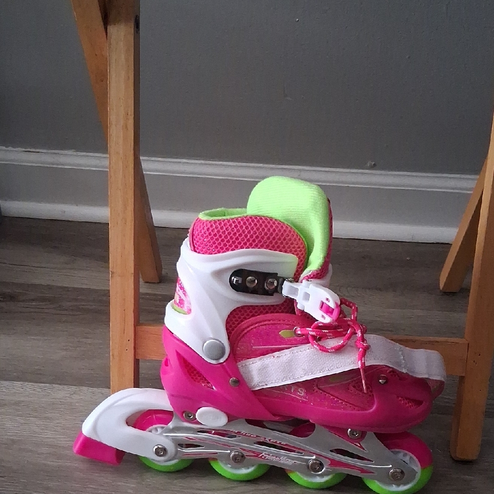 Vibrant Pink and Green Outdoor Fun Gear